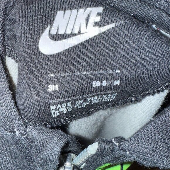 Nike Baby Boys Hooded Sportswear Chevron Coveralls - Picture 3 of 4